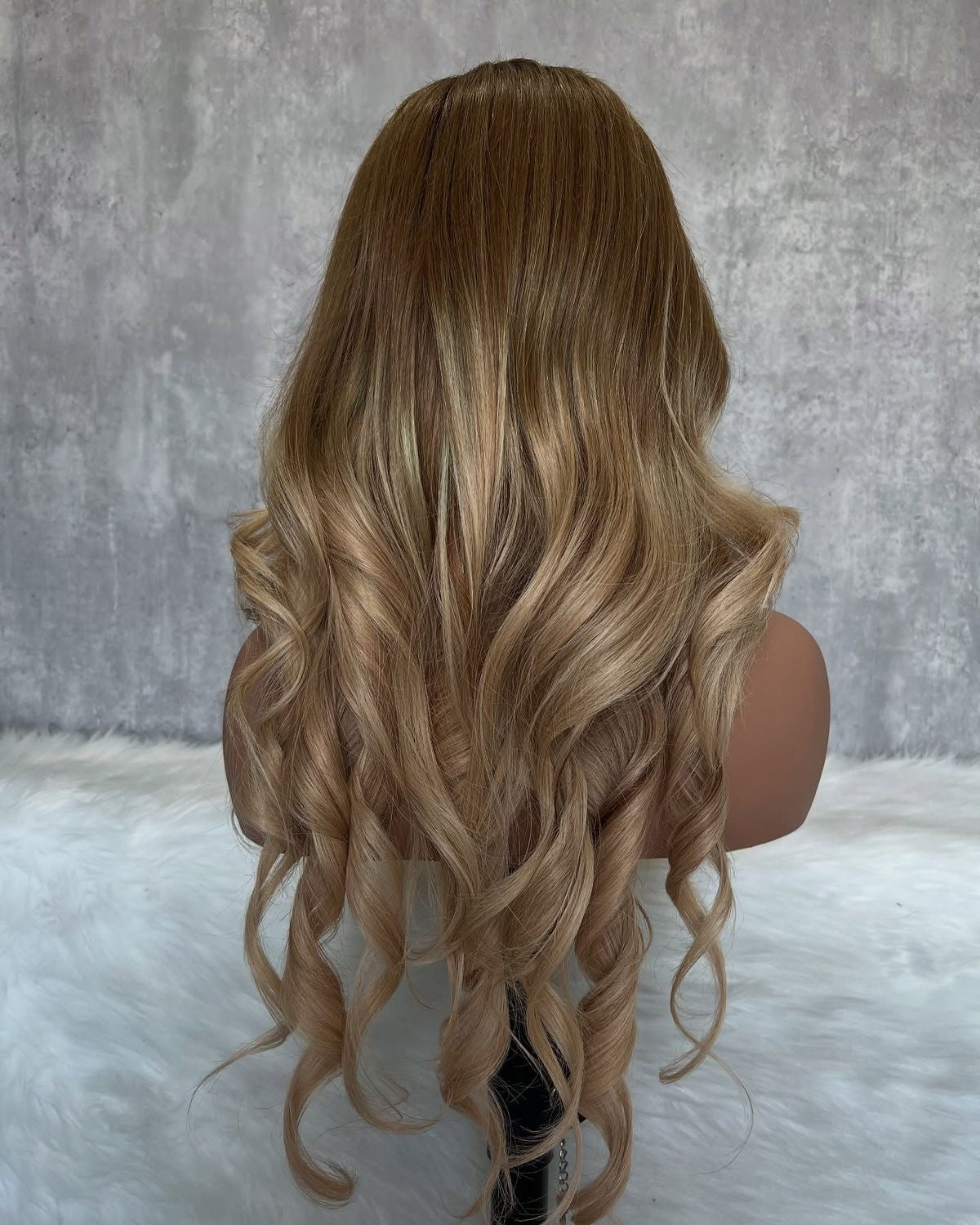 Premium Balayage Lace Front Wig - 100% Human Hair